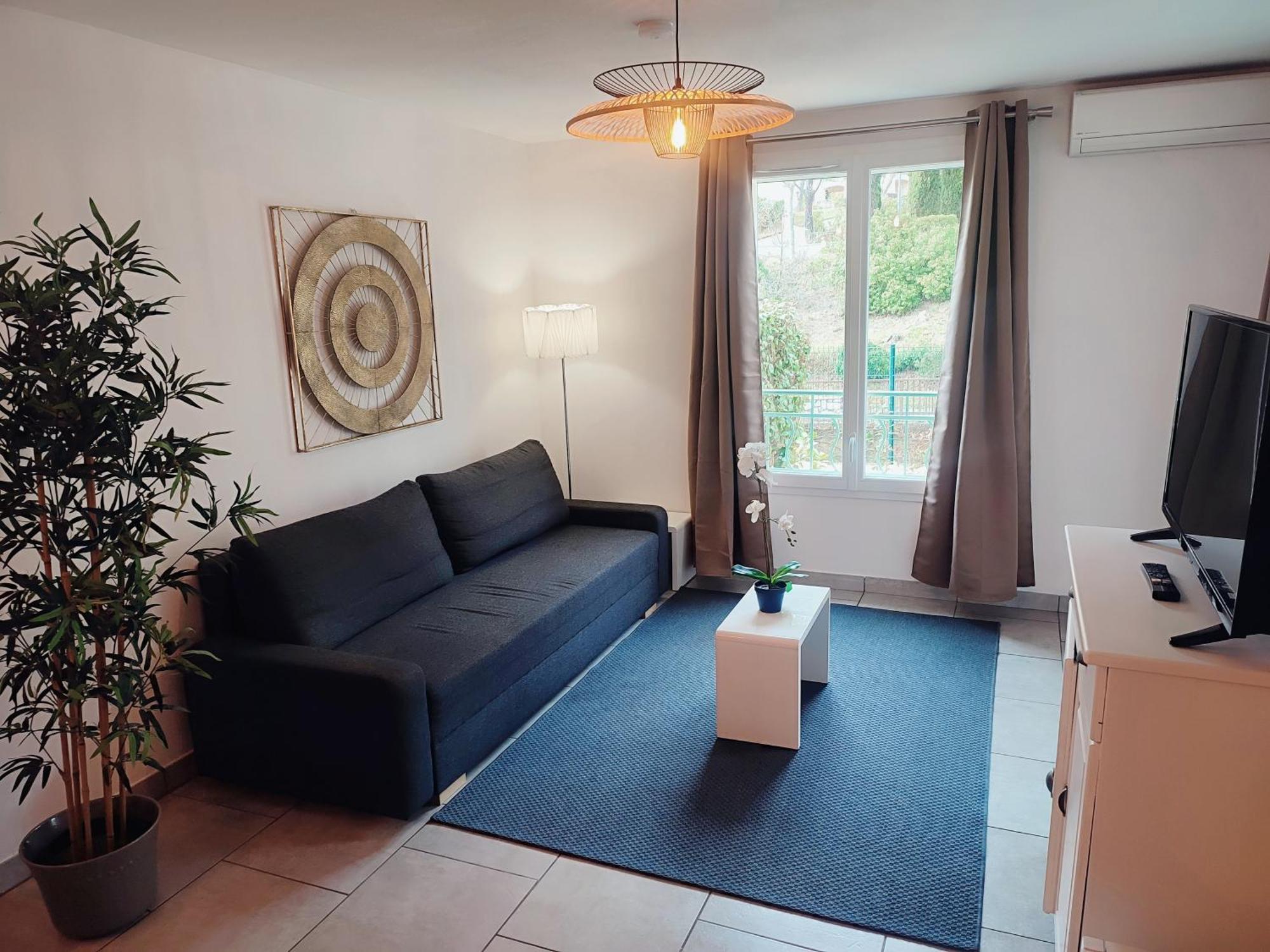 Le Baou Beni - Piscine, Climatisation & Parking Apartment Greoux-les-Bains Luaran gambar