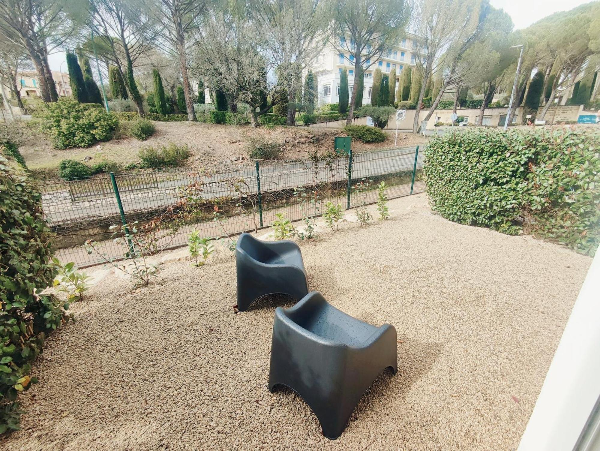 Le Baou Beni - Piscine, Climatisation & Parking Apartment Greoux-les-Bains Luaran gambar